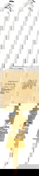 Padlock: Brass & Steel, Keyed Alike, 1-3